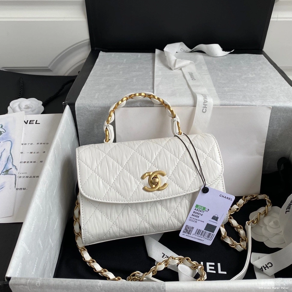 Hyper Peter FLAP TOP MINI HANDLE BAG WITH CHANEL 0805
